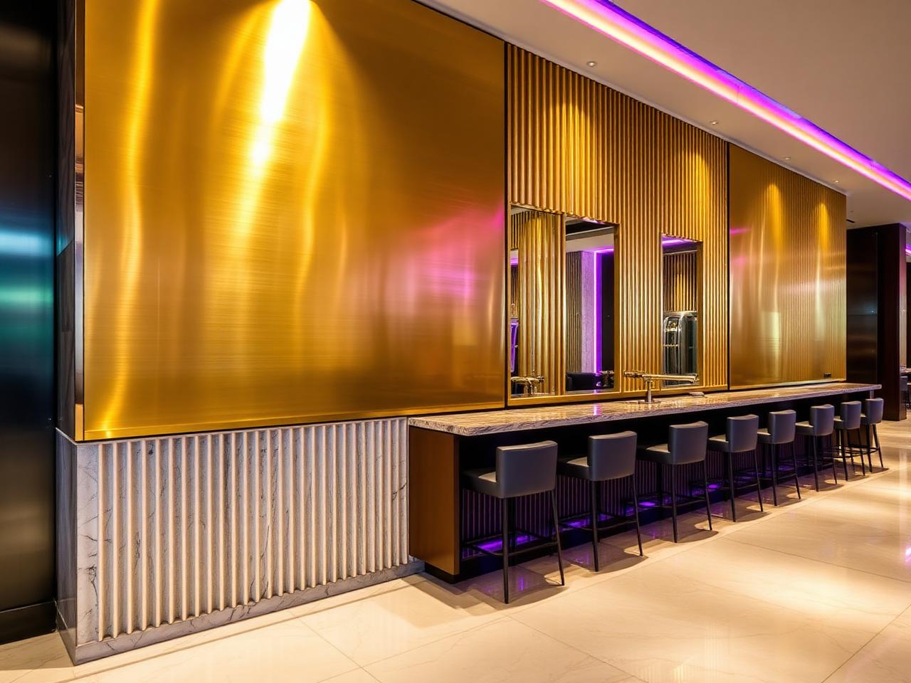 Luxury casino interior environment