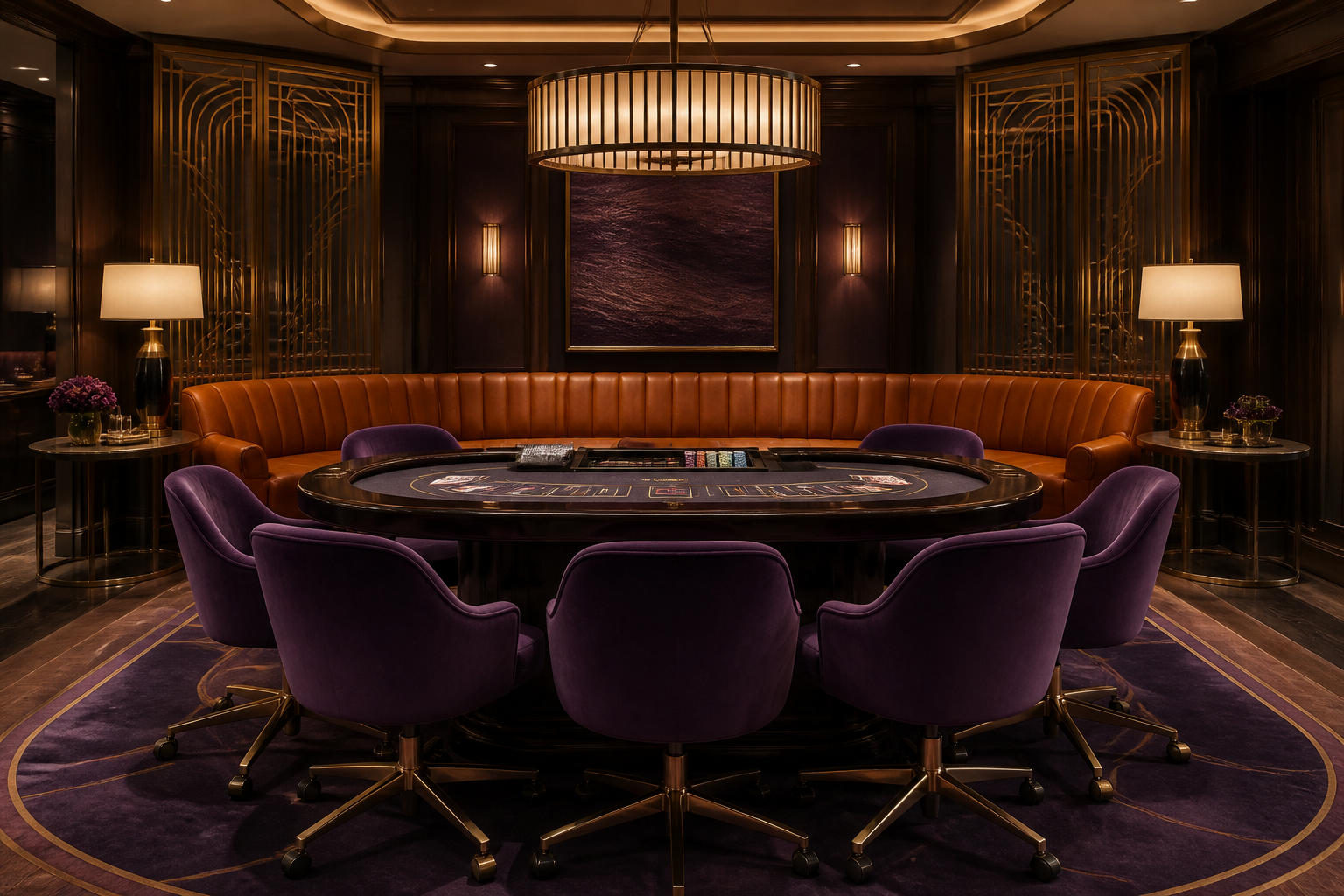 VIP casino salon